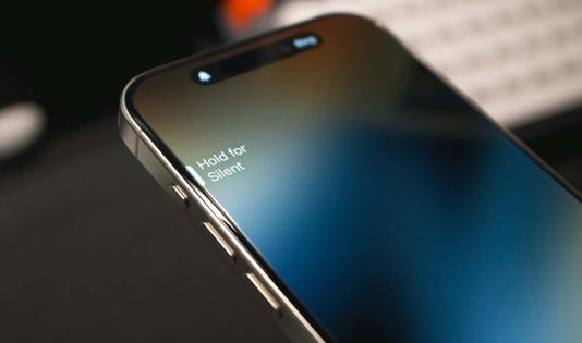 Botones laterales de un iPhone de Apple