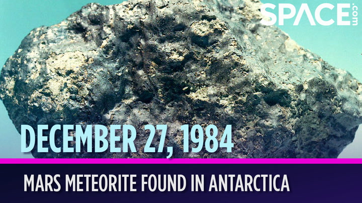 OTD in Space - December 27: Mars meteorite found in Antarctica