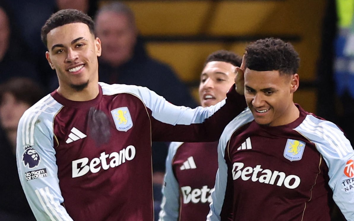 Morgan Rogers and Ollie Watkins (REUTERS)