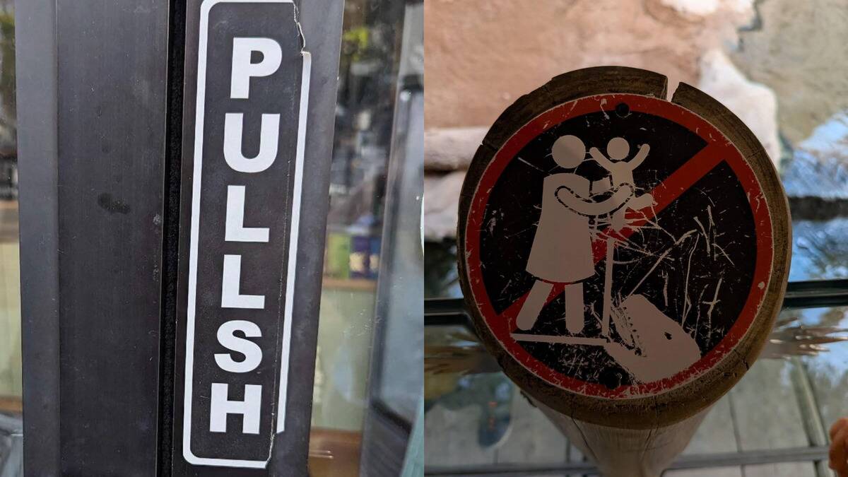 Hilarious notices that made us look twice