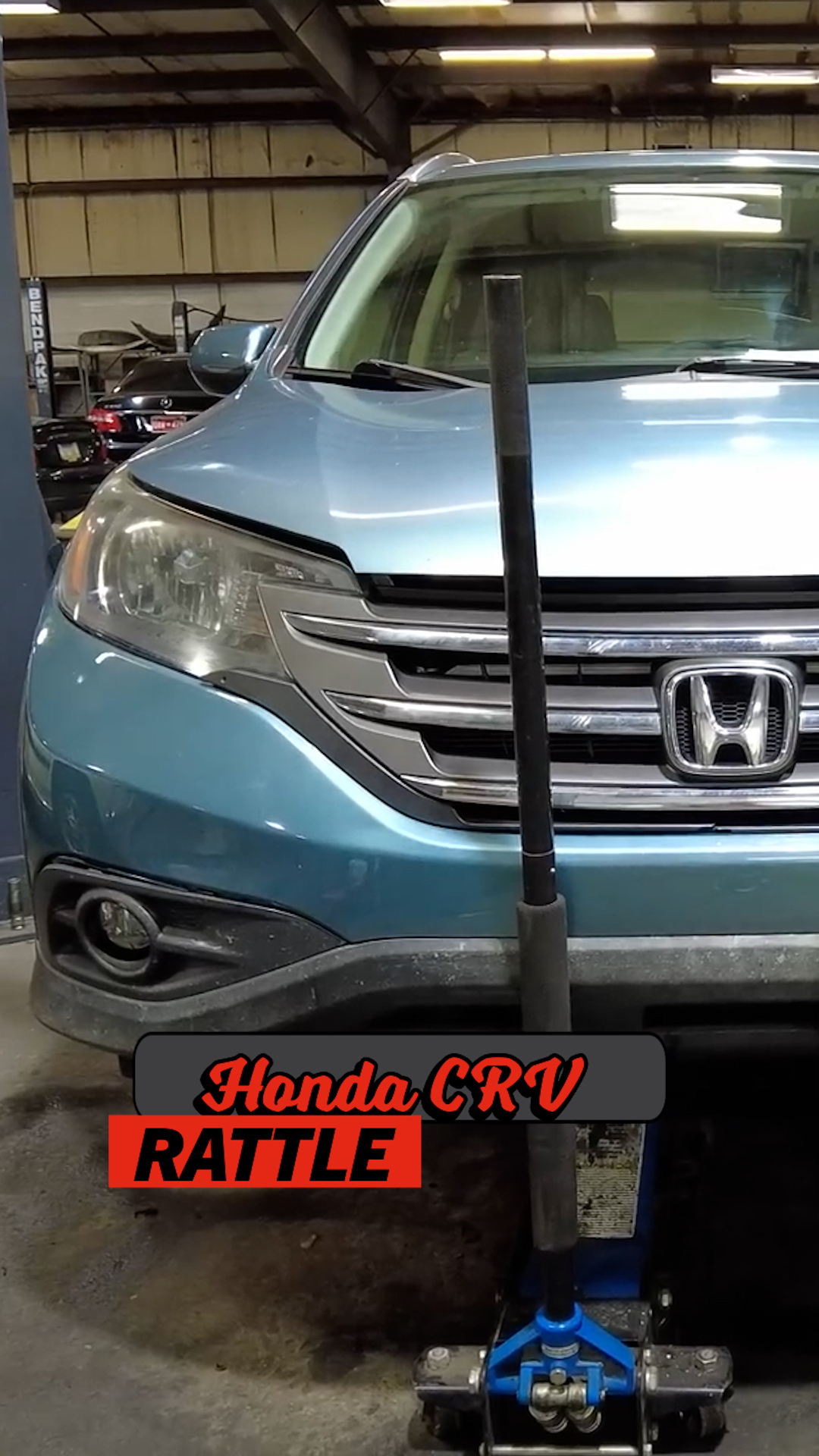 Honda CRV rattle: Last resort fix
