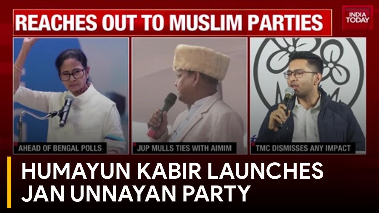 West Bengal: Suspended TMC MLA Humayun Kabir launches Jan Unnayan Party ...