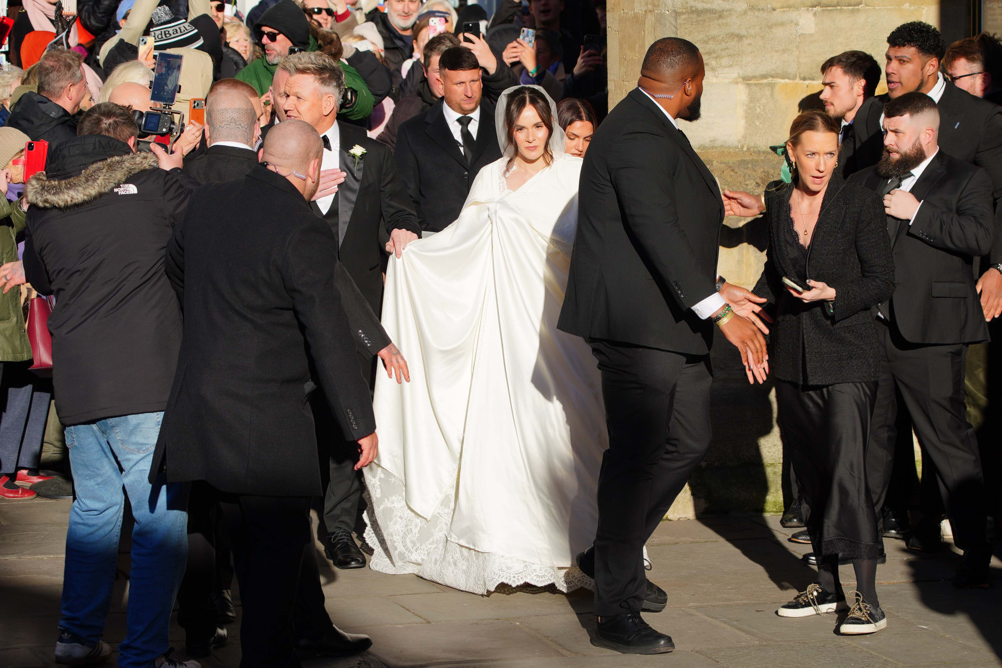 La boda de ensueño de Holly Ramsay, hija del chef Gordon Ramsay, en ...
