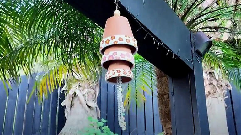 How to make a cute terracotta wind chime
