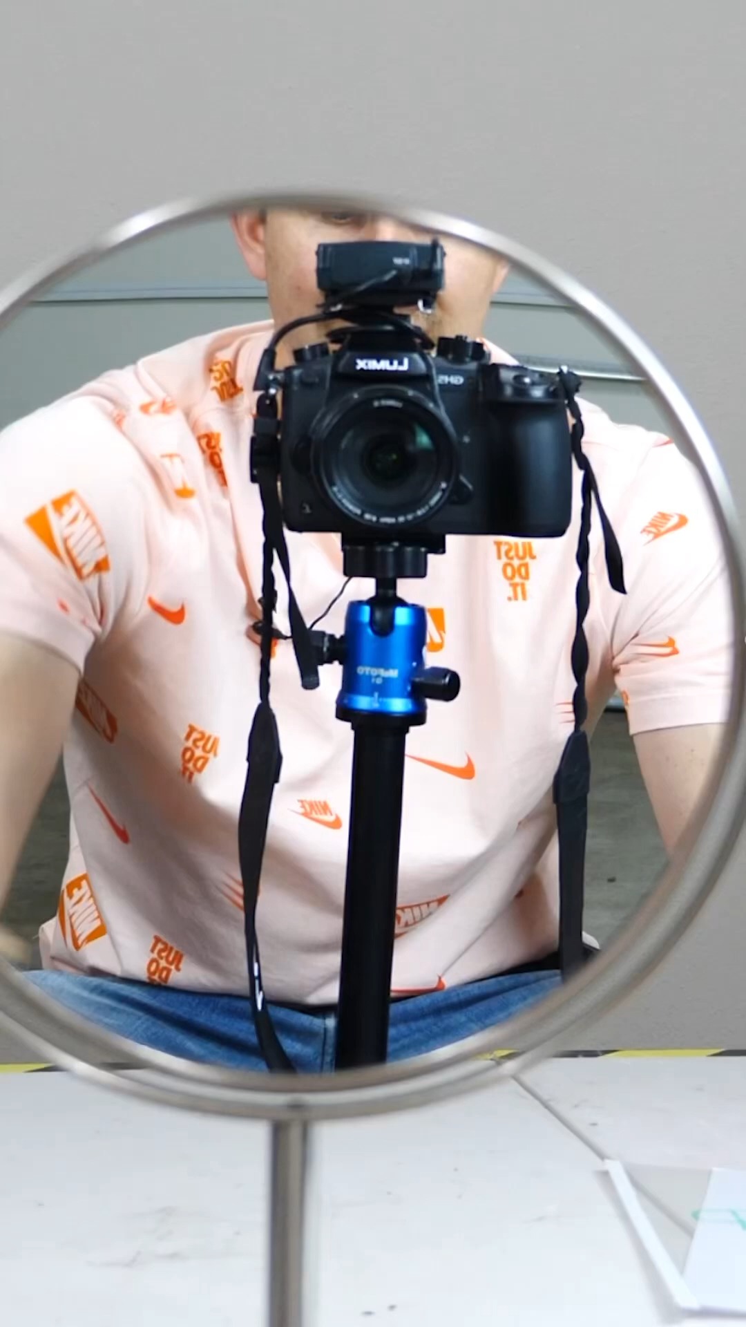 Seeing myself for the first time in a true mirror