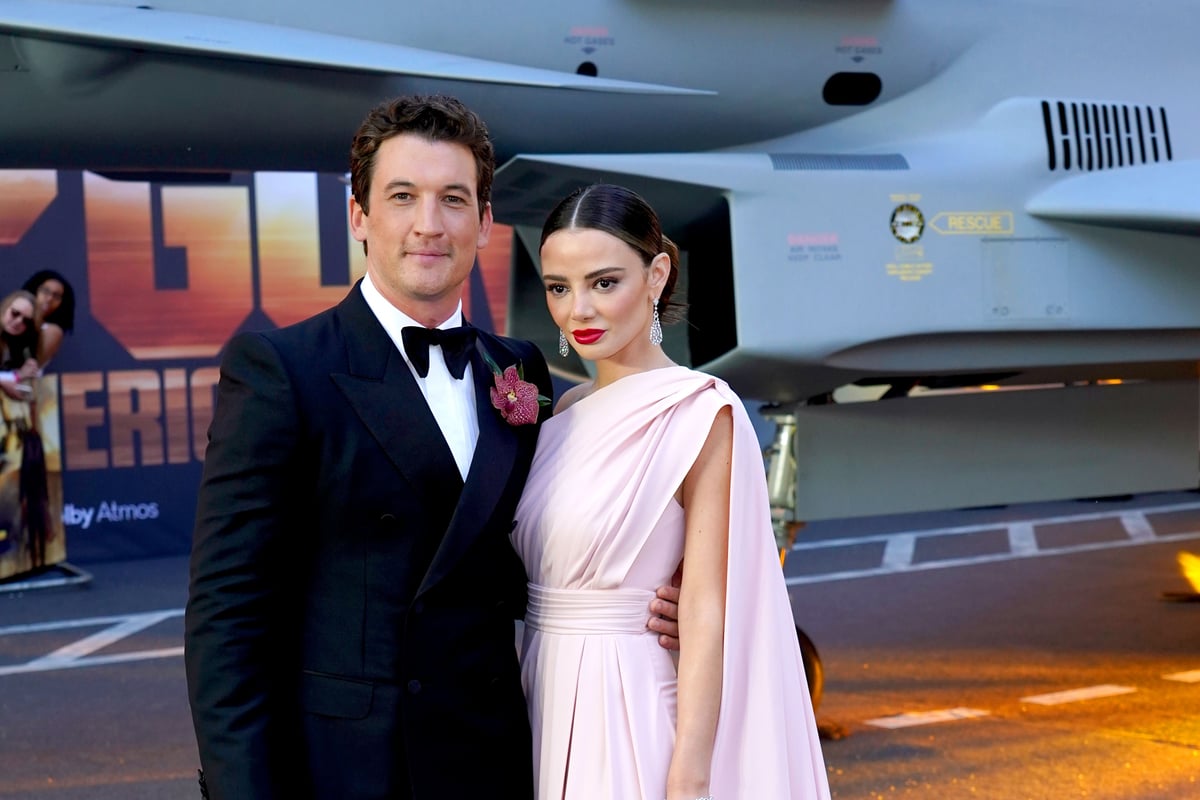 Miles Teller has wife’s wedding dress that was lost in fire remade for Christmas<br>