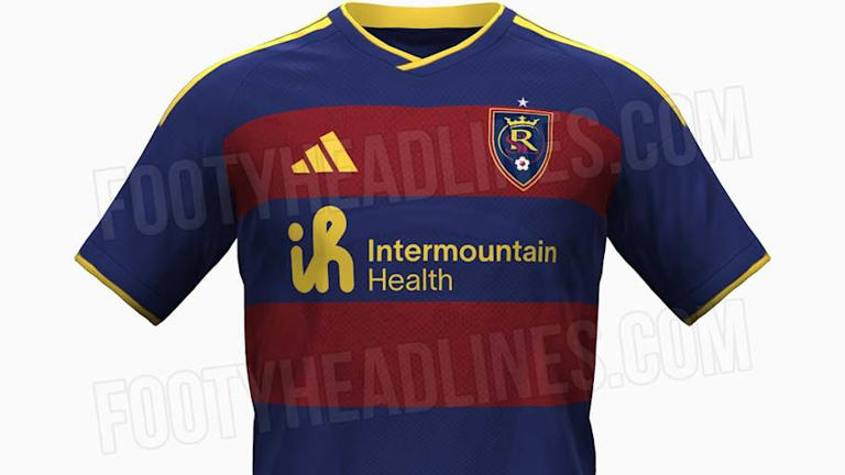 Real Salt Lake will use hoop-style stripes for the first time in club history. | Courtesy of FootyHeadlines