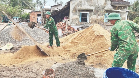 Những ngôi nhà thắm tình quân dân