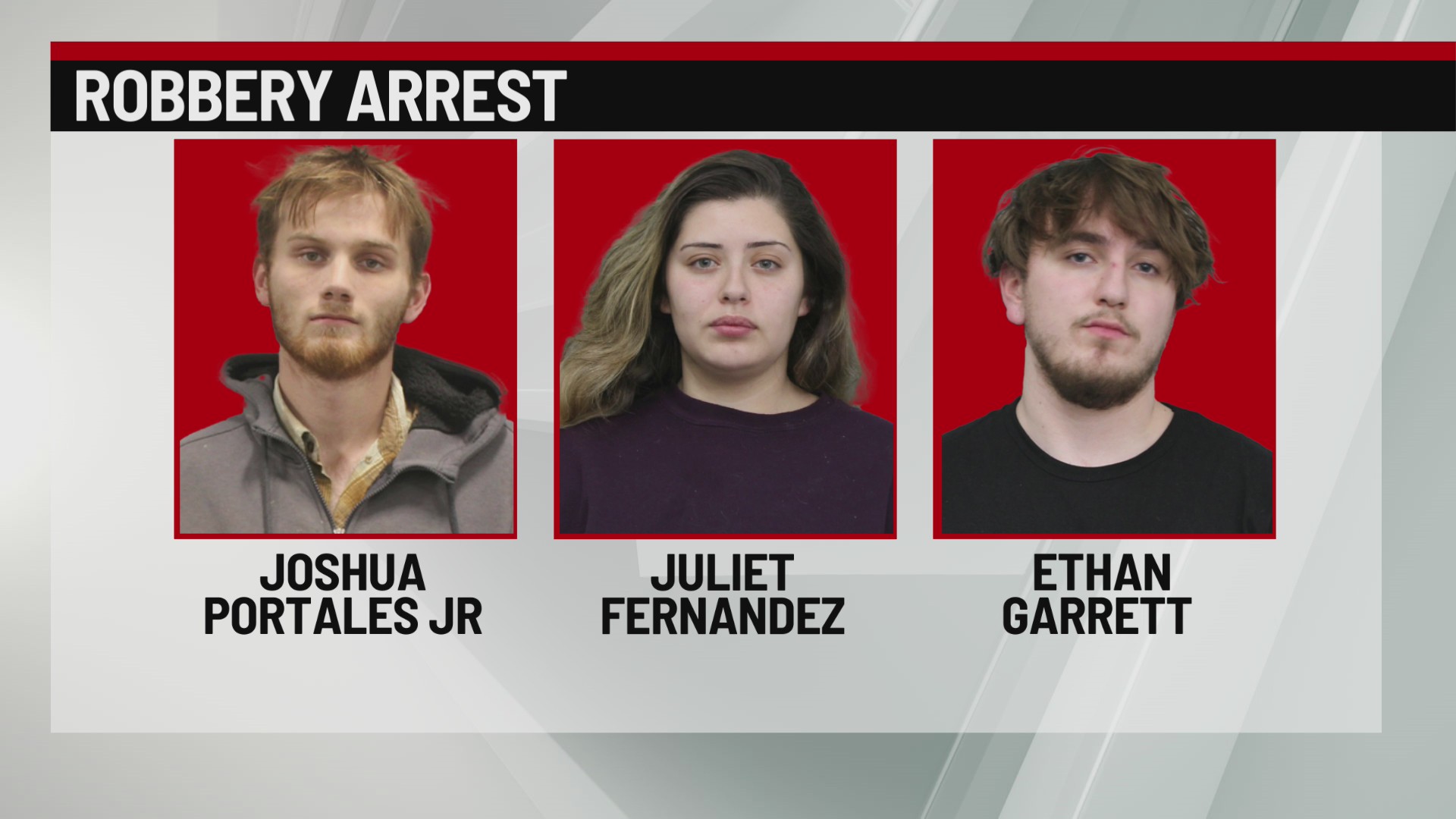Three arrested in Marshalltown armed robbery investigation