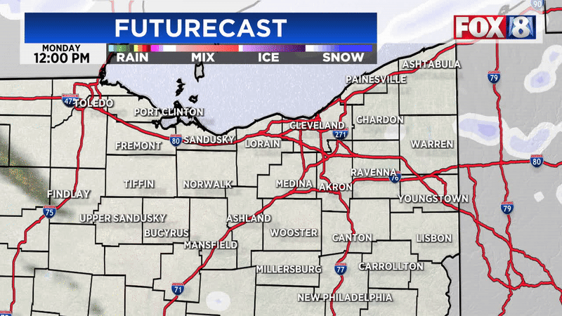 Quiet night ahead of high winds, rain and snow