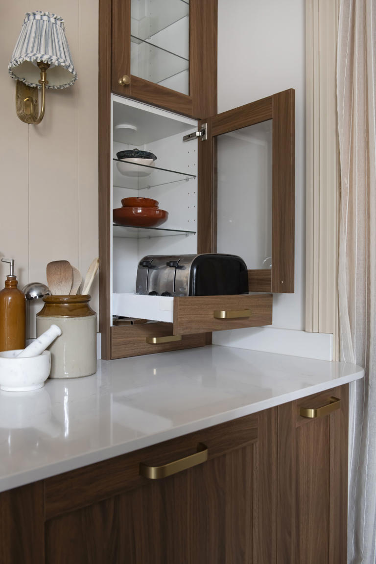 Since I discovered this kitchen's genius 'toaster drawer', I think ...