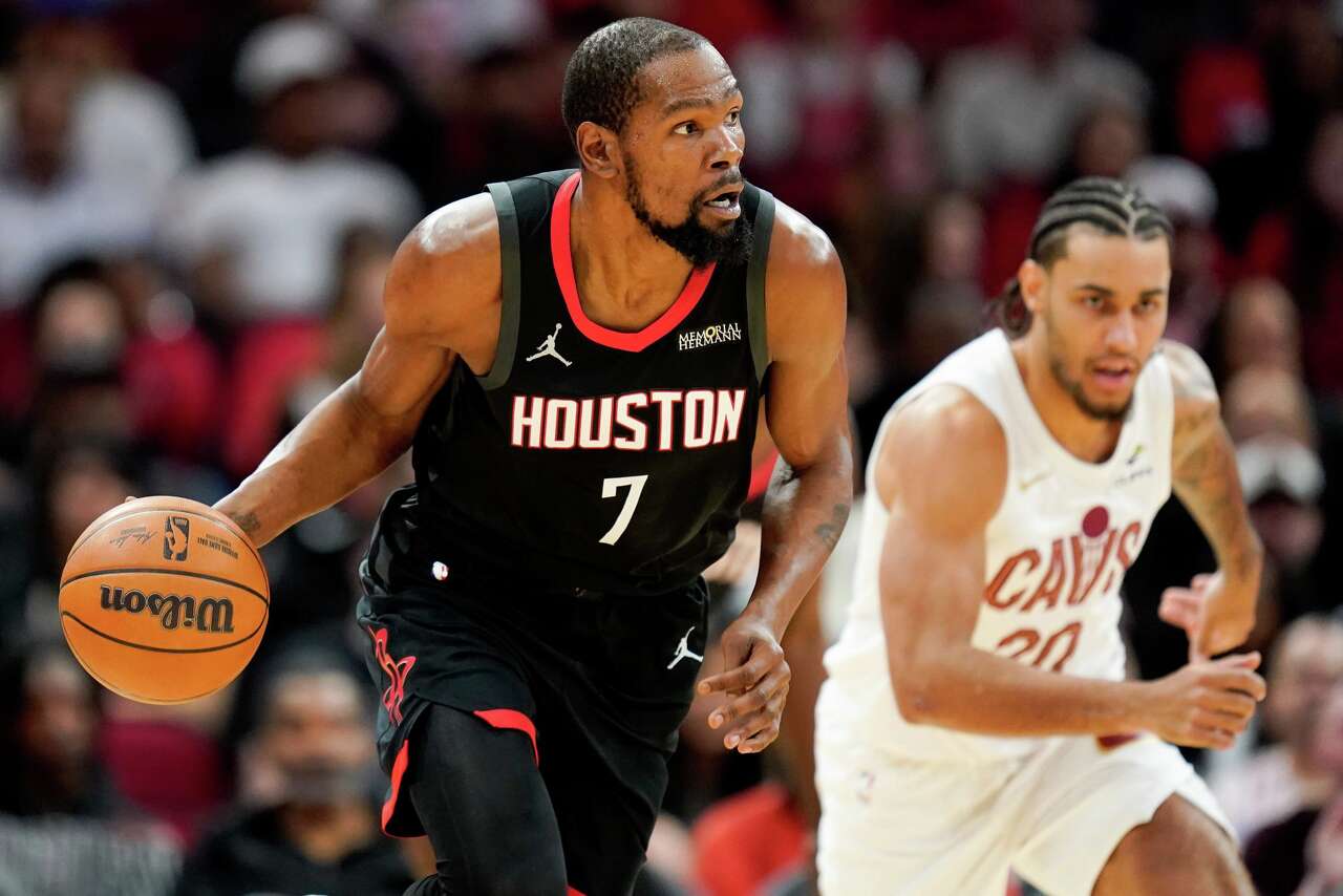 Kevin Durant scores 30 in three quarters as Houston Rockets rout ...