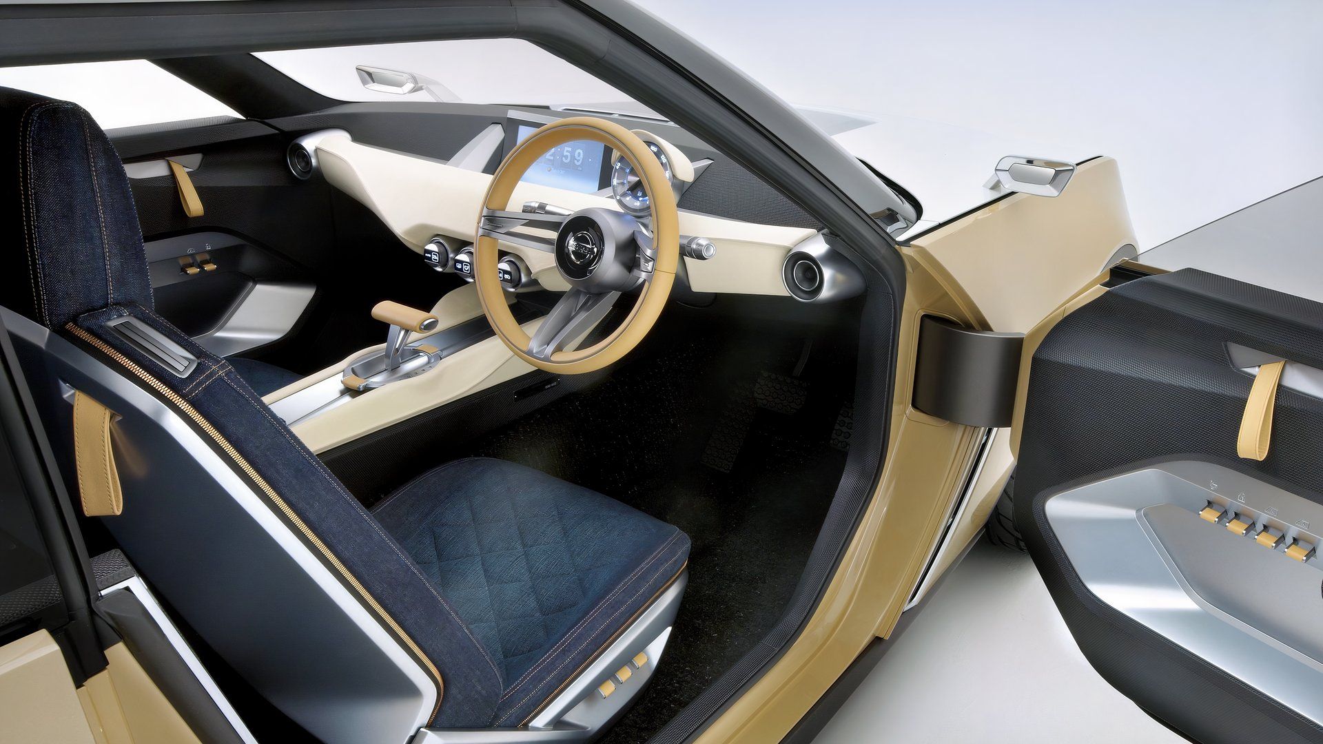 Nissan's retro concept had the coolest interior