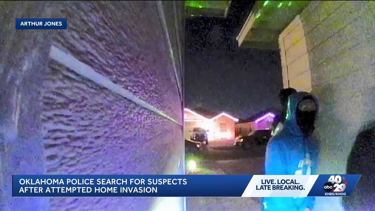 Police seek suspects in attempted home invasion on Christmas in Oklahoma