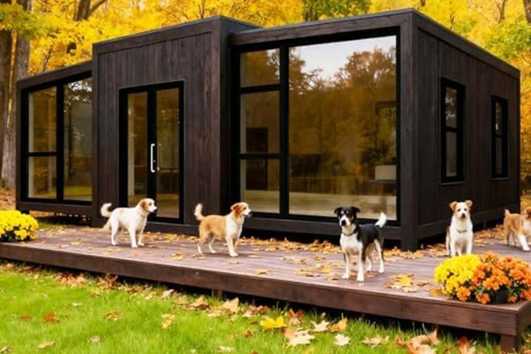 This Amazon tiny home has more entertaining space than you’d think ...