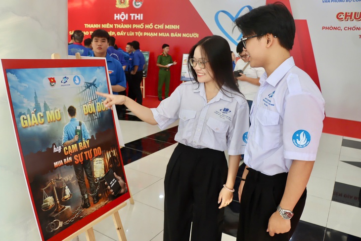 Sinh viên làm tiểu phẩm góp phần đẩy lùi tội phạm mua bán người