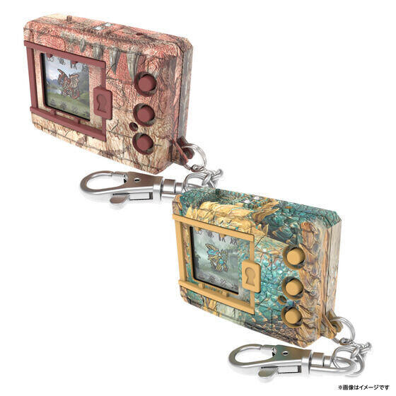 デジモンCOLOR モンハン20th リオレウス／ジンオウガ　2個セット モンハン×デジモンコラボ! リオレウス・ジンオウガカラーの「デジタル