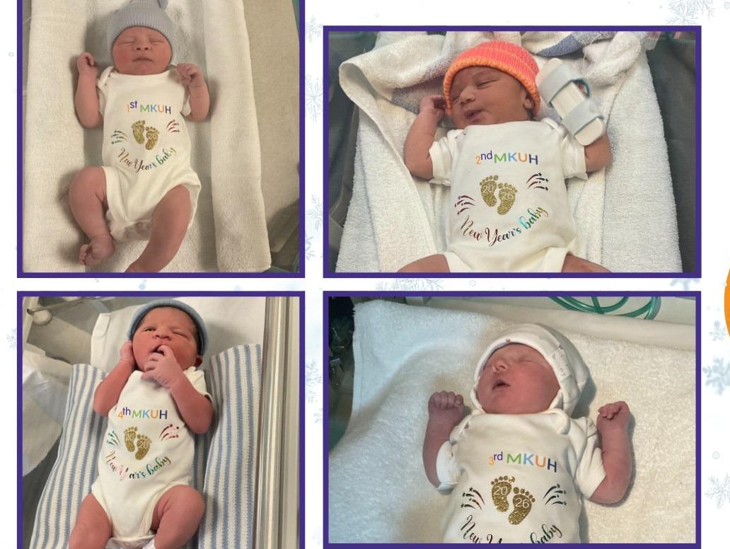 Meet the first babies to be born in 2026 in Milton Keynes