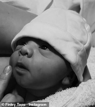 Love Island winner Finley Tapp is a dad! TV star welcomes 'perfect ...