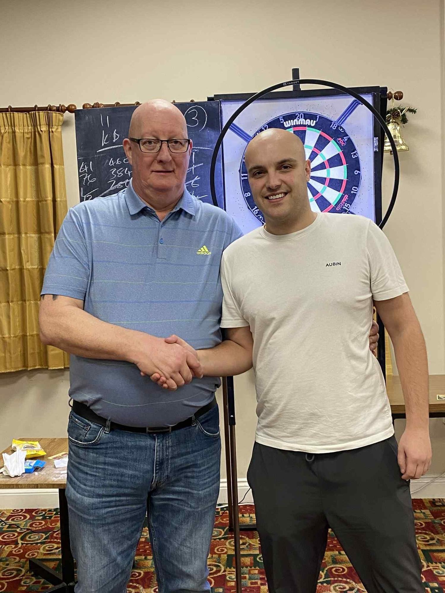 Steve Shaw hits bullseye with West Coquetdale darts knock-out win