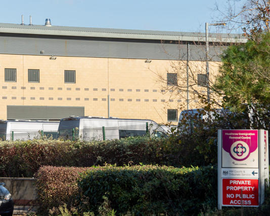 Detainees have compiled a document on conditions at Harmondsworth immigration removal centre in which they claim to have been treated unjustly. Photograph: Shutterstock
