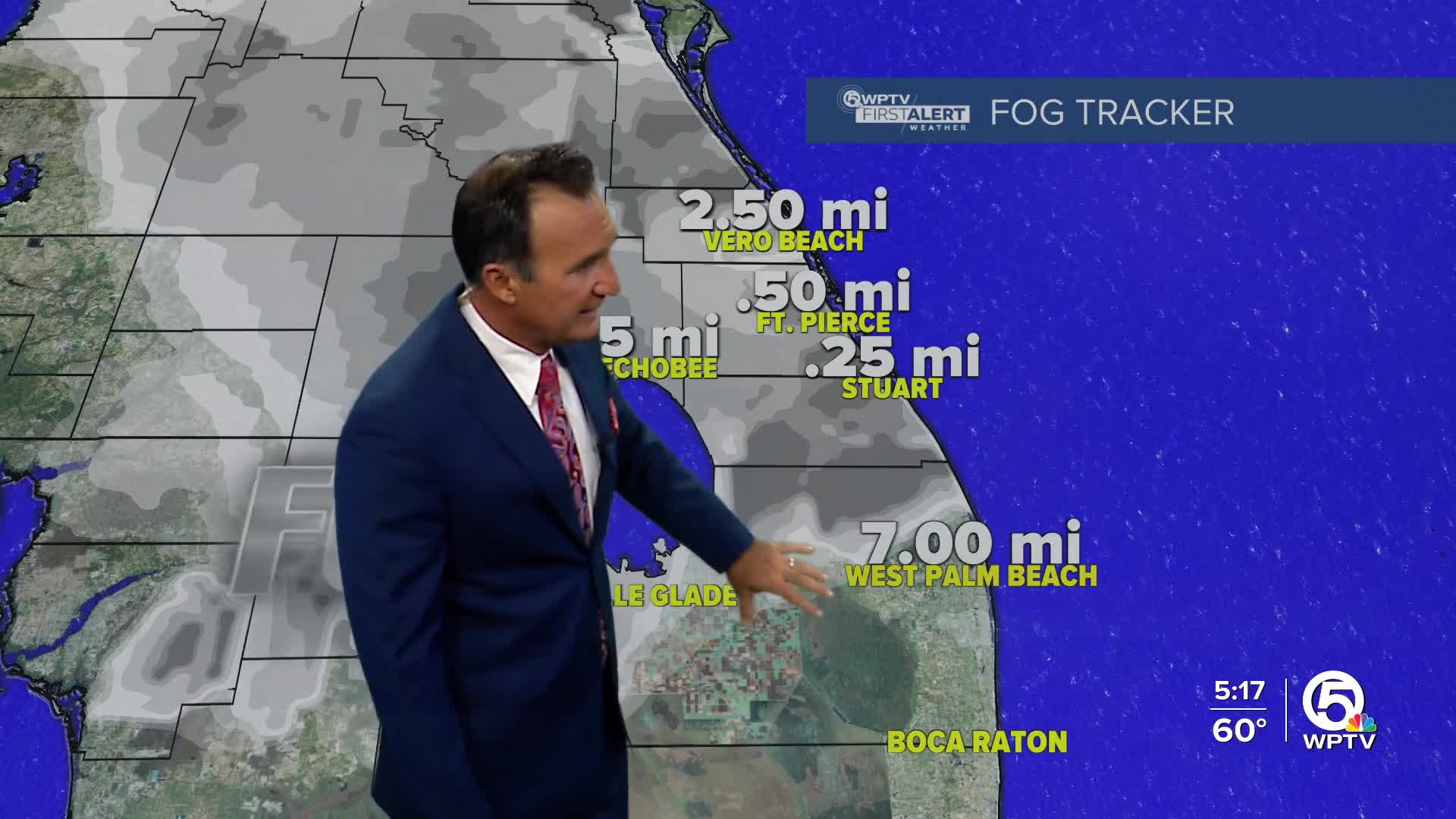 Wptv First Alert Weather Forecast For Morning Of Monday Jan 5 2026