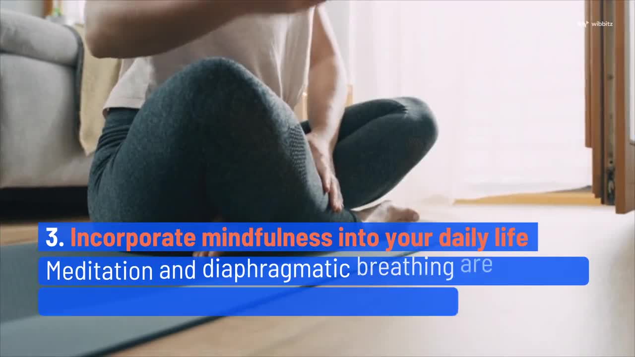 Daily tips for managing stress and reducing anxiety
