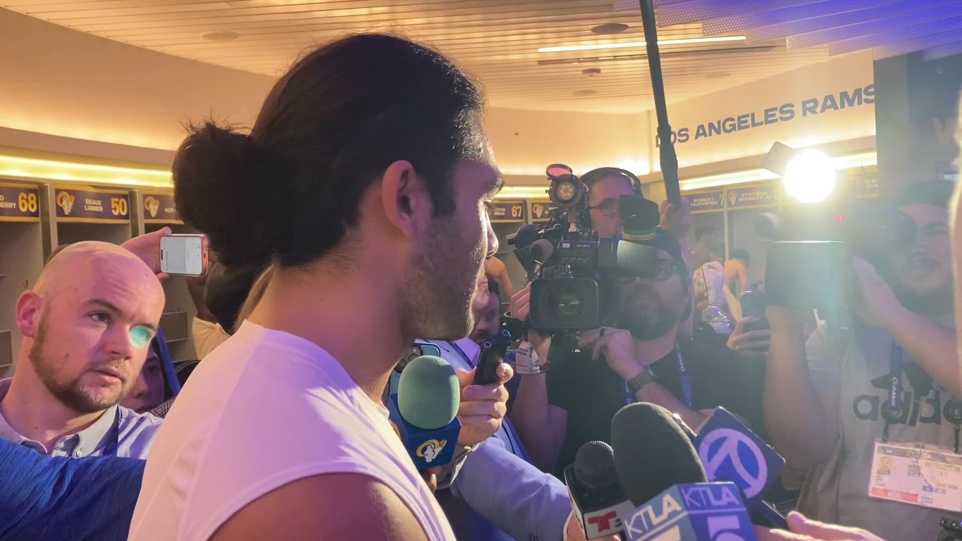 Los Angeles Rams WR Puka Nacua on Rams finale win