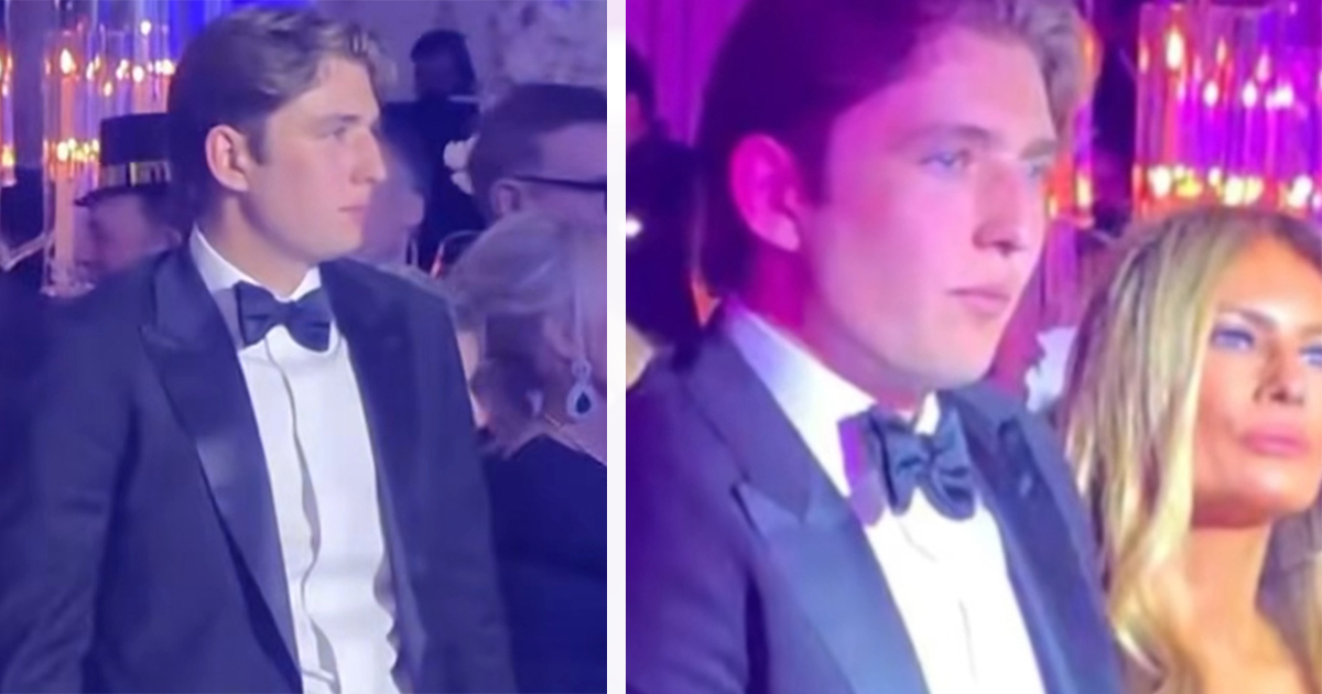 Barron Trump’s awkward moment during New Year’s celebration reignites ...