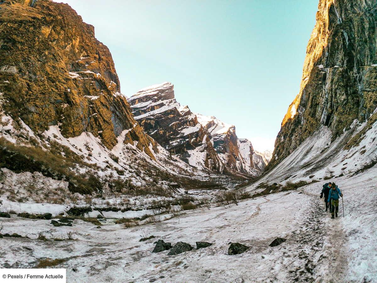 « À la limite de la cascade de glace » : les corps des deux randonneurs ...
