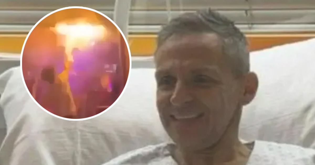 Quick thinking action by hero father saved ten lives in Swiss fire(01)