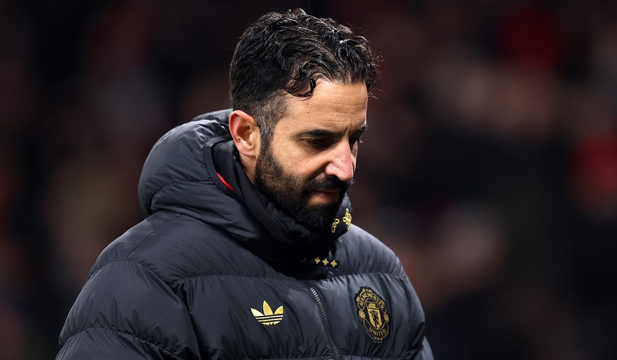 Ruben Amorim was sacked after 14 months in charge. Pic: Carl Recine/Getty Images