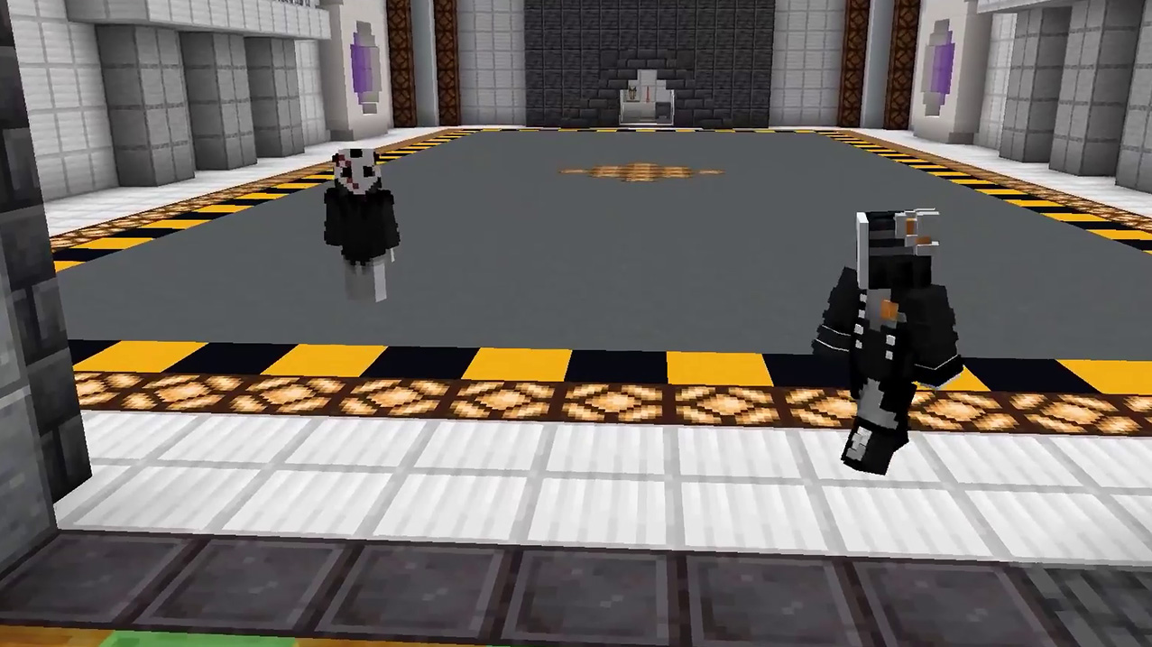 Beating a Minecraft trap