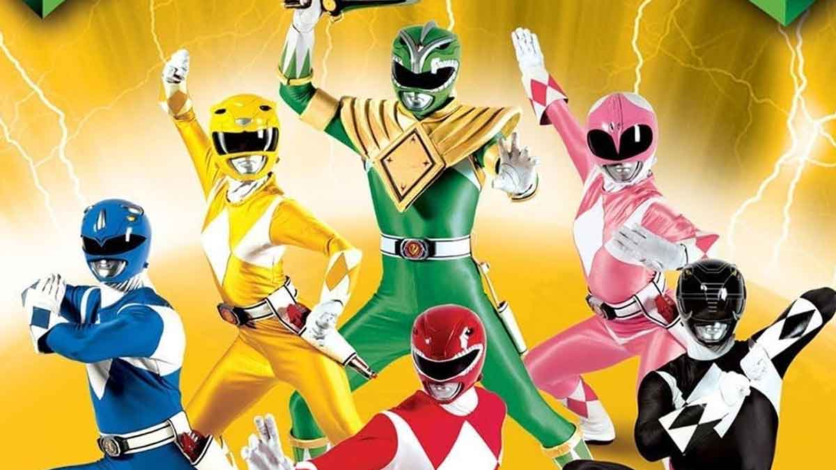 Artes de serie de Power Rangers de Netflix revelan incómodo cambio