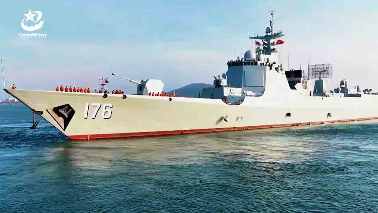 中国人民解放軍 海軍 ミサイル駆逐艦 広州 DDG 168 チャレンジ 中国人民解放軍 海軍 ミサイル駆逐艦 広州 DDG 168 チャレンジ 中国
