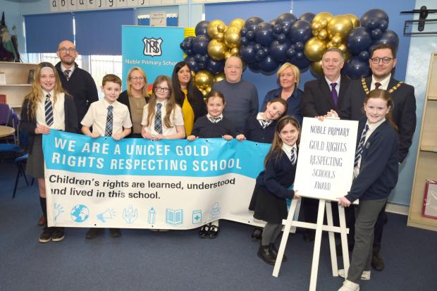 North Lanarkshire school earns top award for championing children’s rights