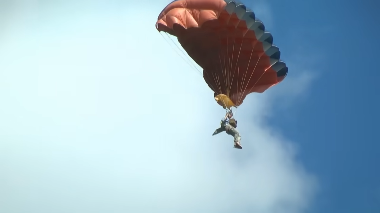 That parachute was supposed to save her… until it didn’t