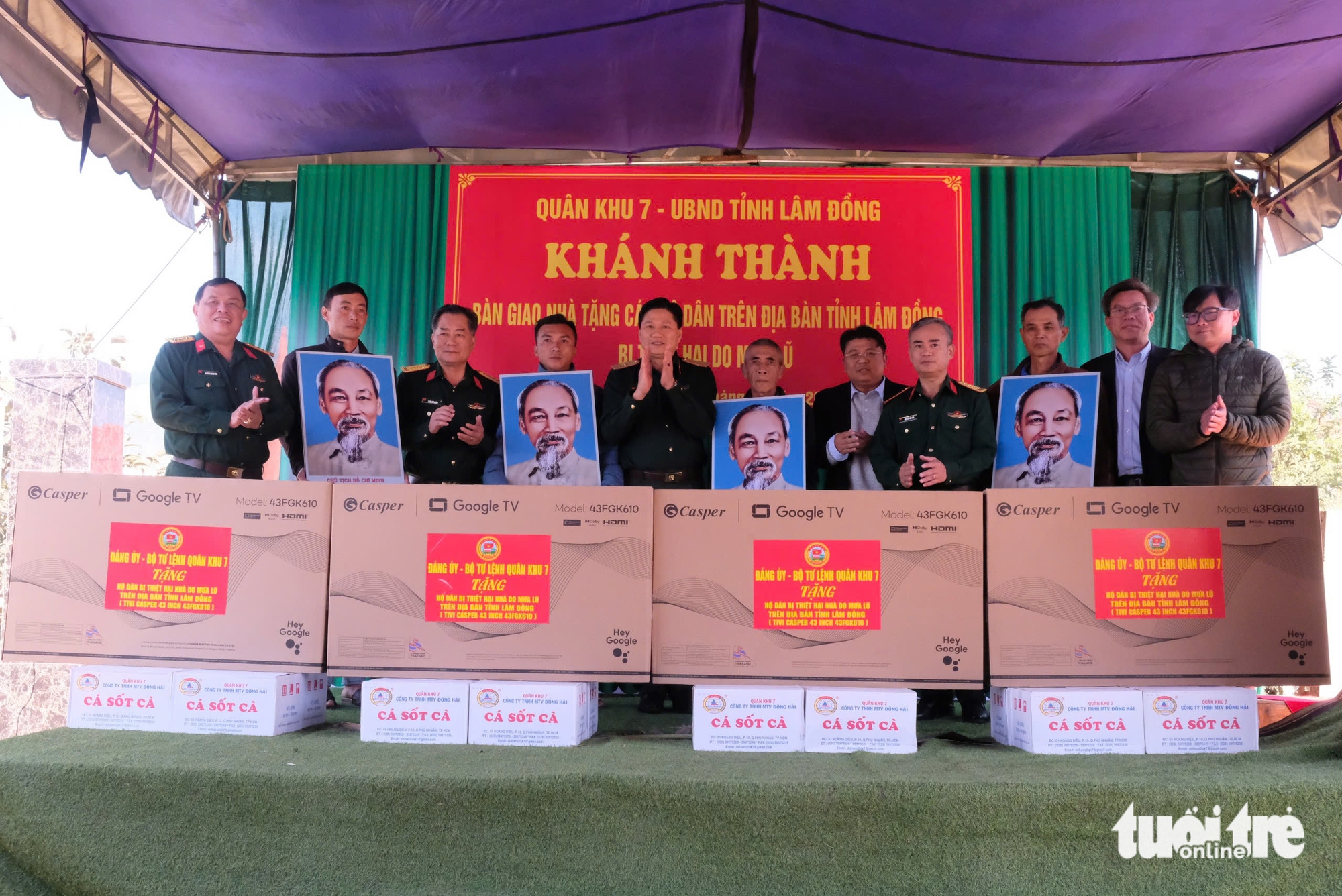 ‘Chiến dịch Quang Trung’ chưa kết thúc, nhiều gia đình vùng lũ Lâm Đồng đã có nhà mới