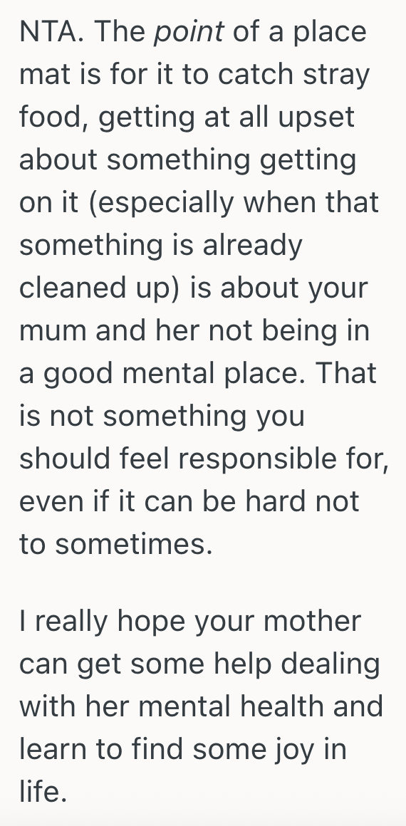 Teenage girl makes a small mess while eating dinner, but her picky mom ...