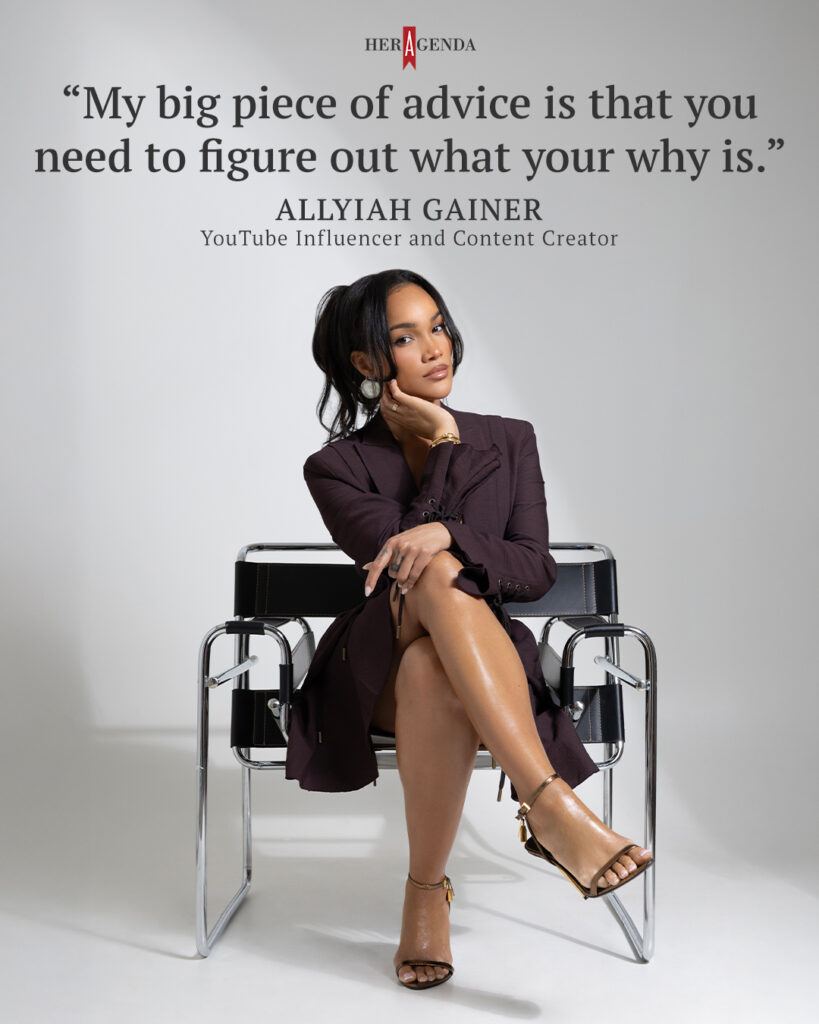 A peek inside her agenda: Allyiah Gainer