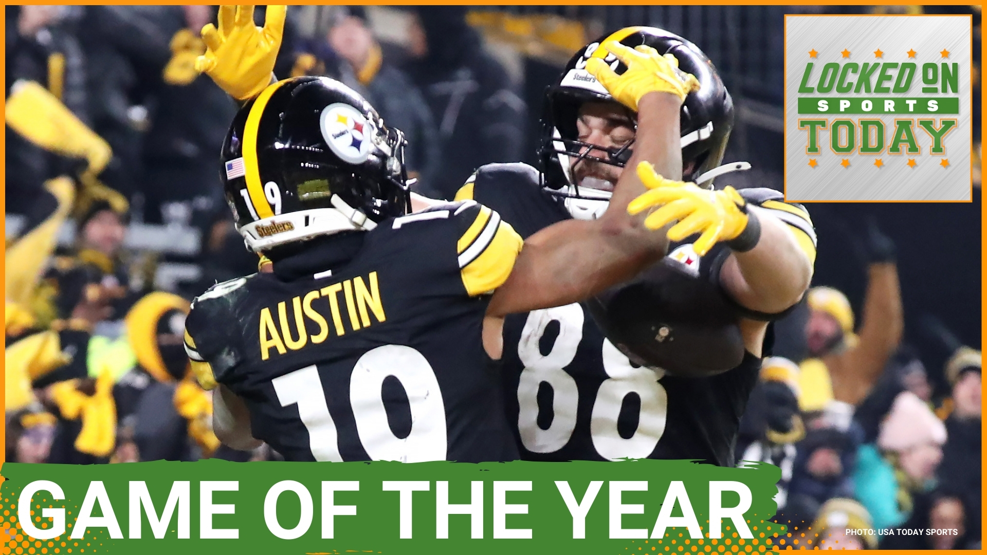 The Pittsburgh Steelers Win The Game Of The Year Over The Baltimore