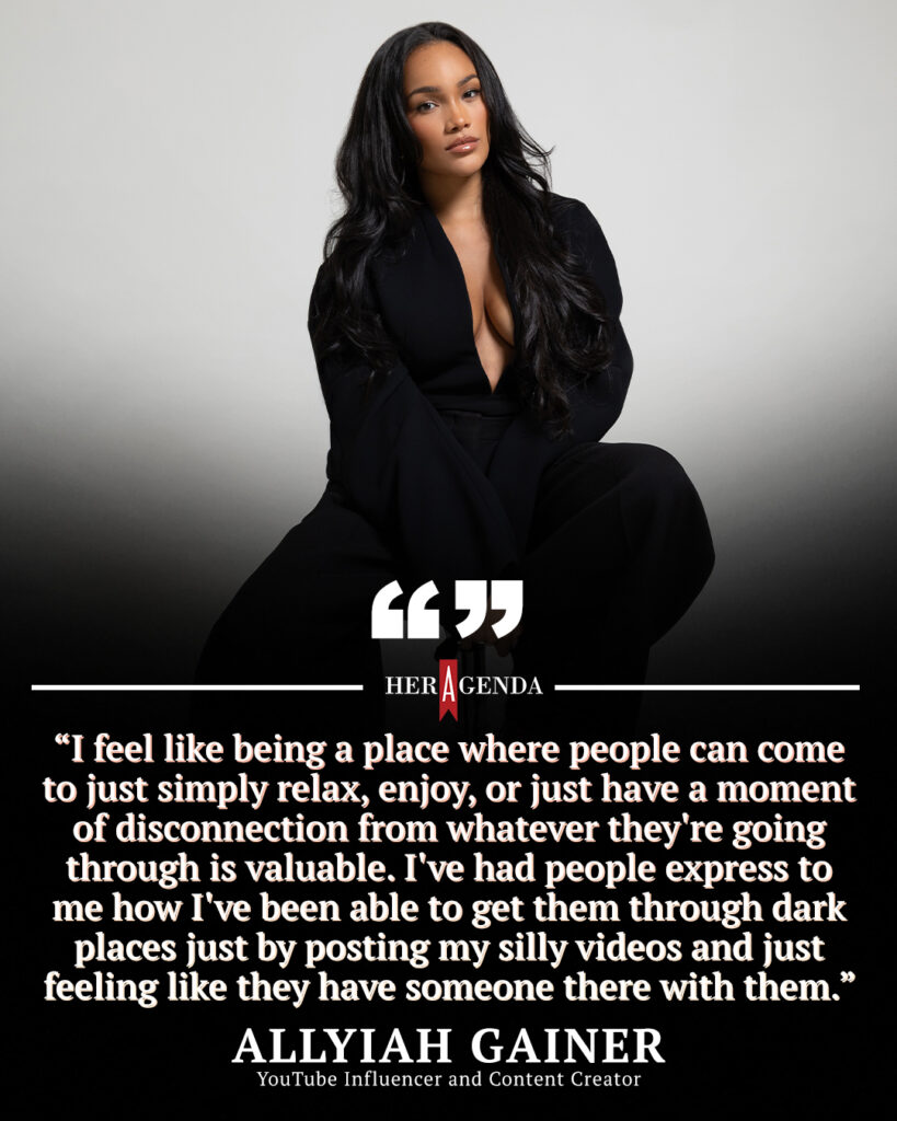 A peek inside her agenda: Allyiah Gainer
