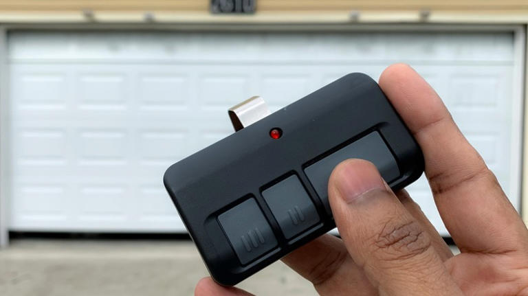 A 3-button garage door opener can be used for more than you think