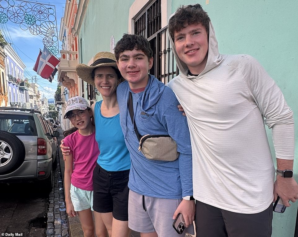 American family of seven stranded in Puerto Rico after Venezuela raids