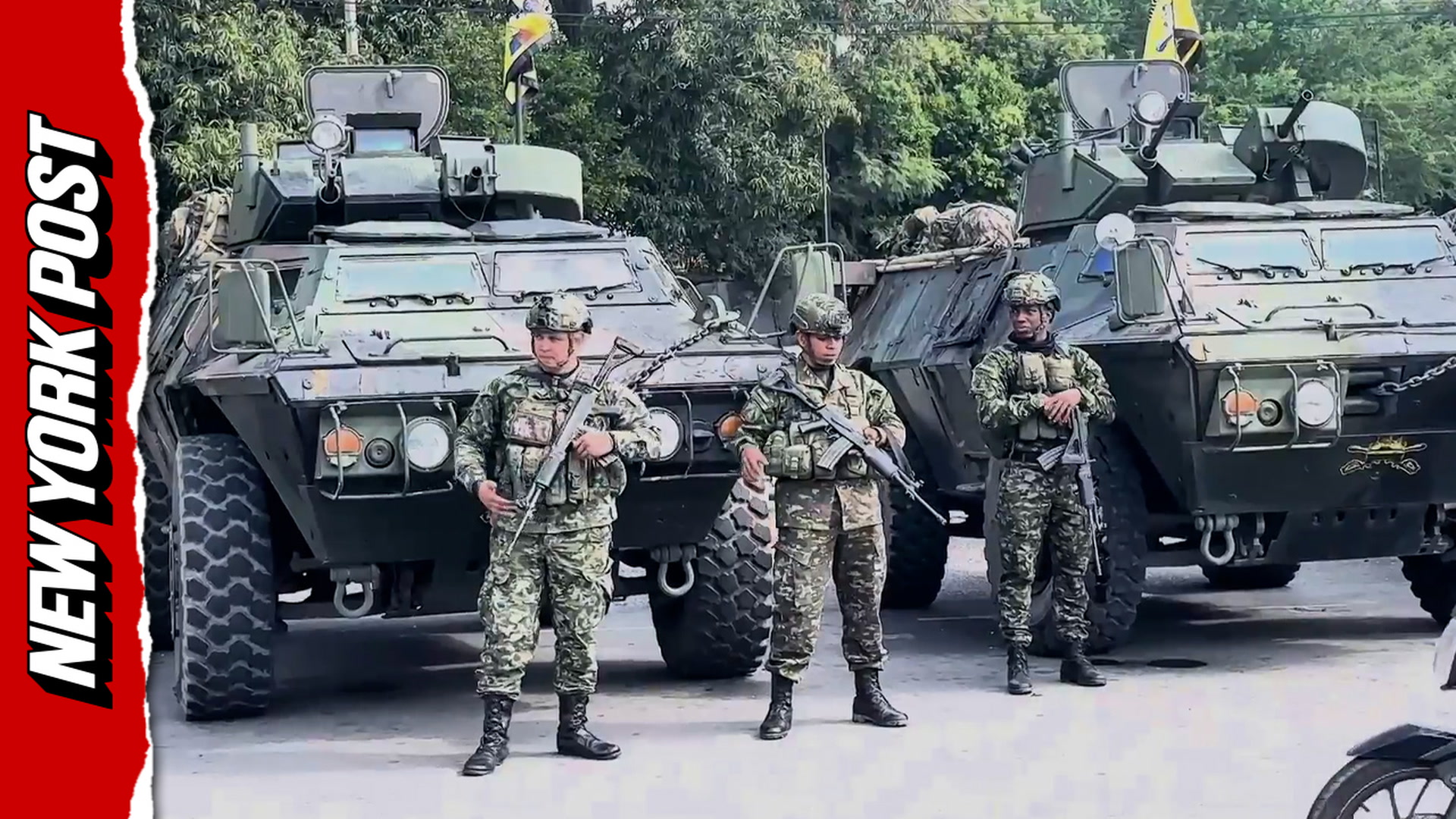 Colombian military buildup spotted at Venezuela border after Trump ...
