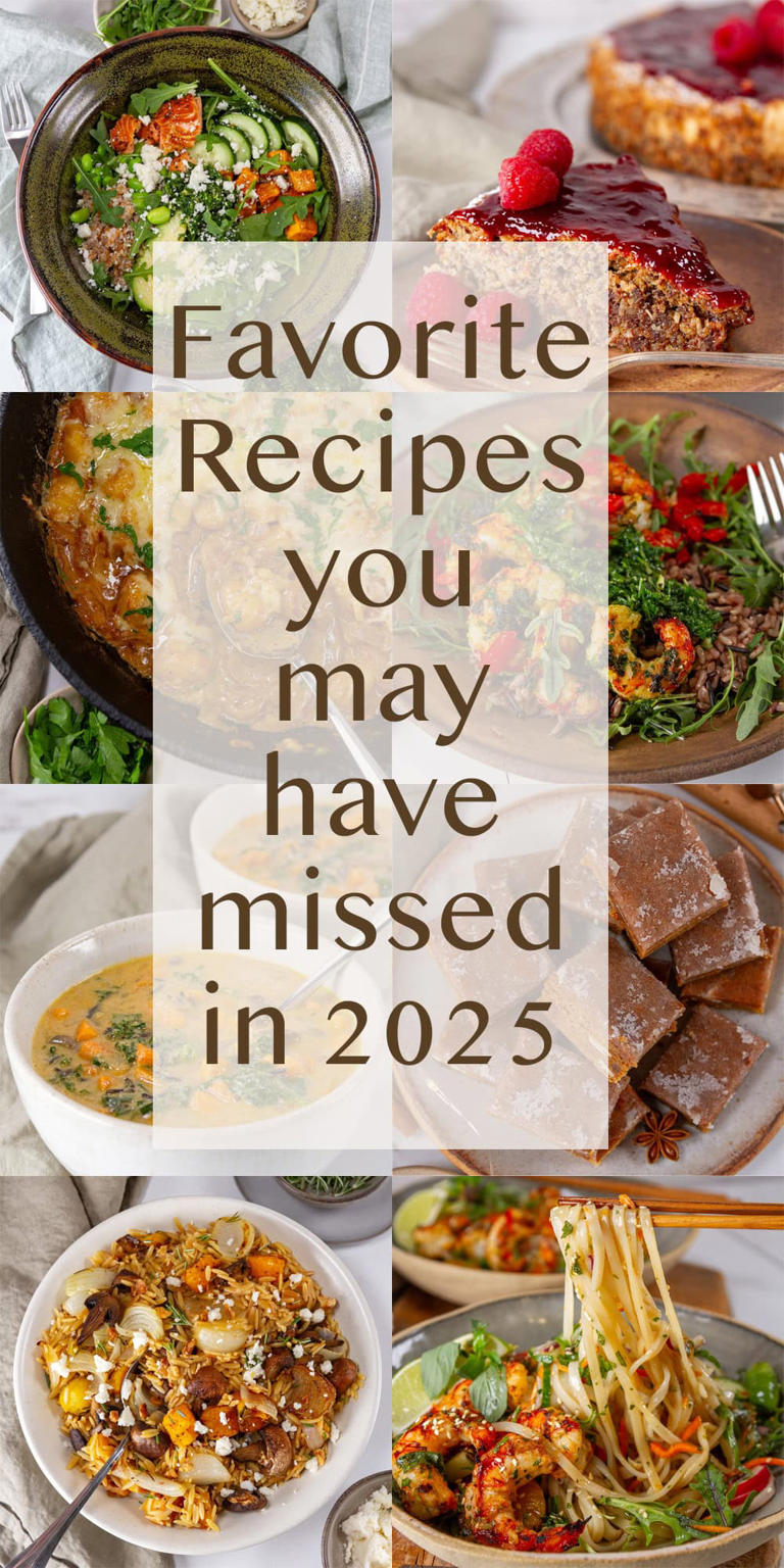 Most popular recipes of 2025