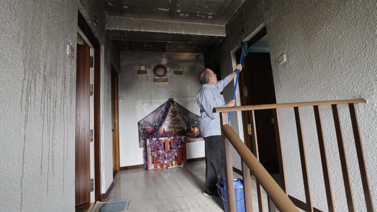 Una mujer de 50 años resulta herida en el incendio de su vivienda en ...