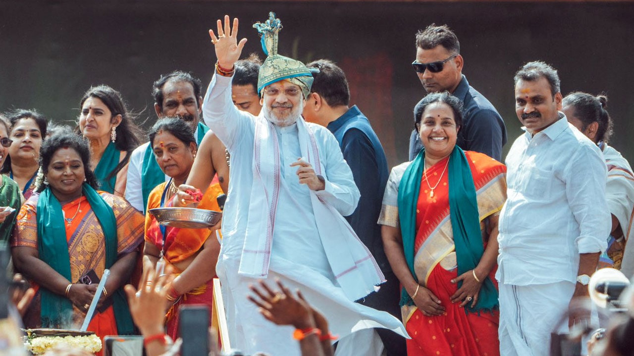 Amit Shah sounds poll bugle in Tamil Nadu: slams DMK's corruption