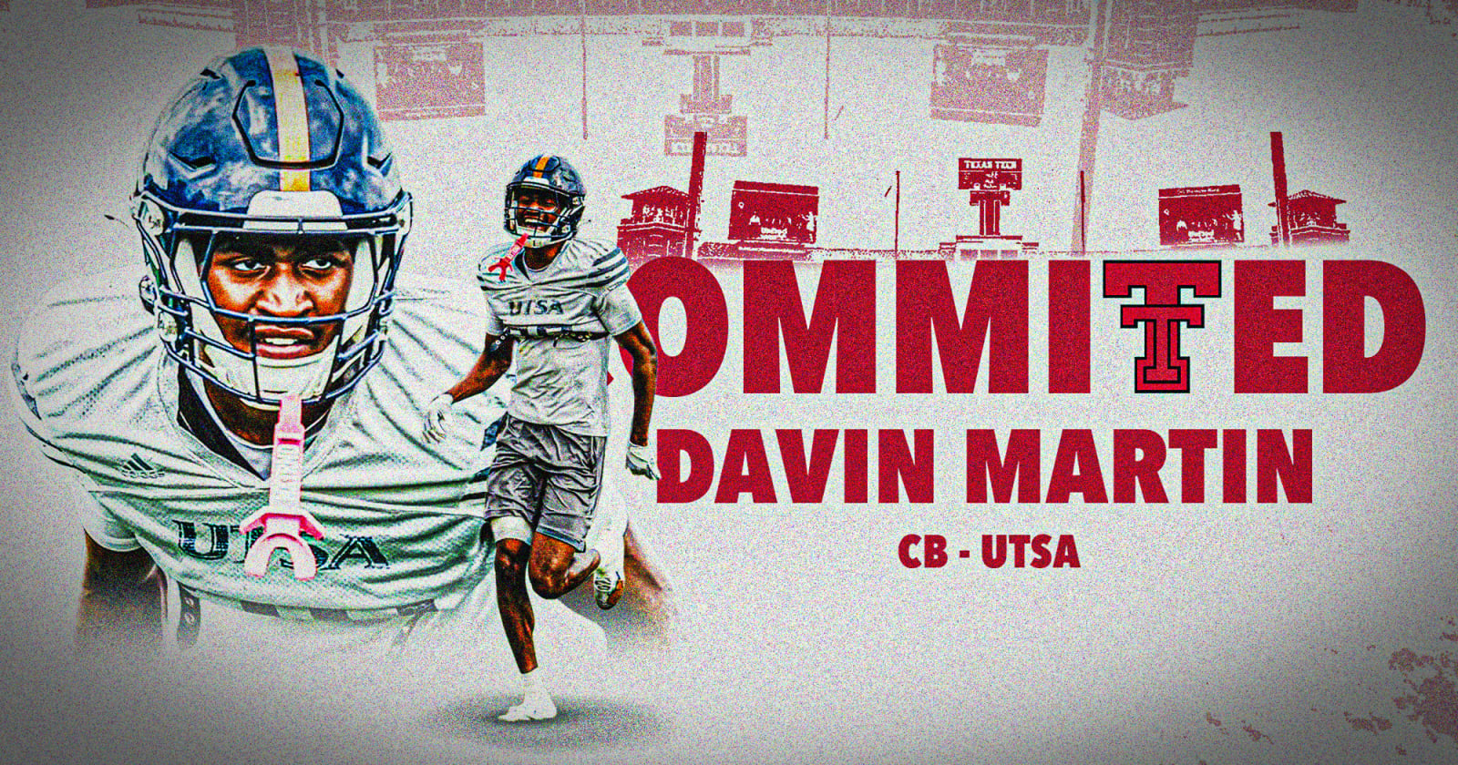 Texas Tech adds lengthy UTSA CB Davin Martin