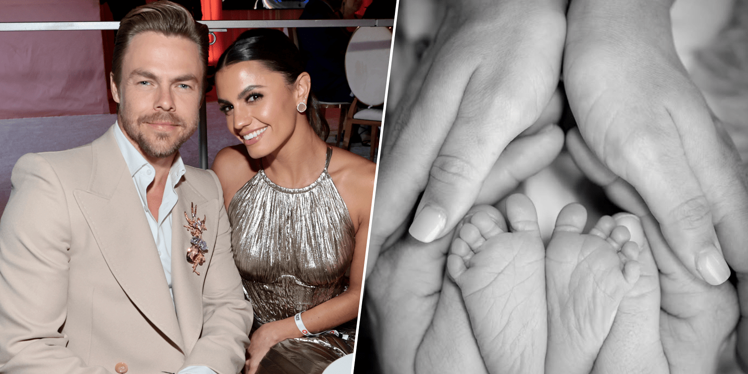 Derek Hough welcomes 1st child with wife Hayley Erbert. See her whimsical name<br><br>